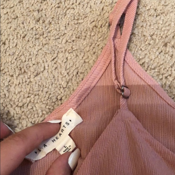 Blush pink off the shoulder top - Picture 3 of 3